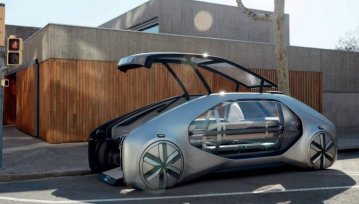 EZ-GO to elektryczny, autonomiczny samochód Renault, który zabierze Cię do domu po imprezie