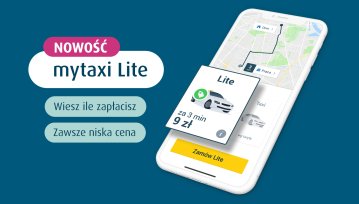 Rewolucja w przejazdach taksówkami - mytaxi Lite z gwarantowaną ceną za przejazd!
