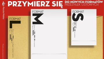 Nowy cennik Poczty Polskiej już oficjalnie. Zobacz jak będą wyglądać nowe formaty listów