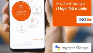 Asystent Google dostępny już dla klientów ING Banku Śląskiego