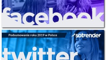 Najbardziej popularne profile na polskim Facebooku i Twitterze w 2019 roku