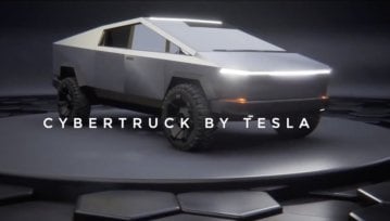 Tesla Cybertruck - klimatyczny trailer przygotowany przez fana