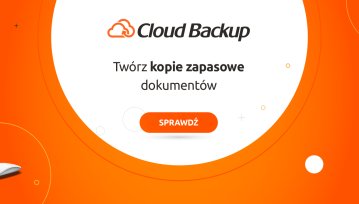 Cloud Backup - nazwa.pl udostępnia nową wersję usługi do tworzenia kopii zapasowych dokumentów