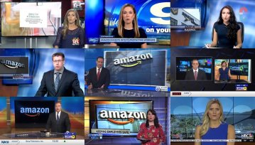 11 amerykańskich stacji wyemitowało propagandę Amazonu. Słowo w słowo