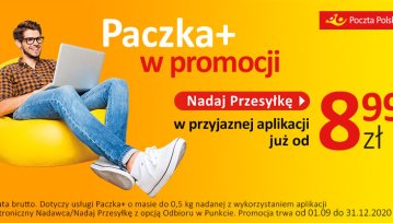 Szok! Poczta Polska obniża ceny. Do końca roku taniej wyślecie paczki z Paczka+