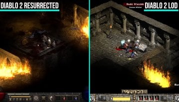 Zobaczcie, jak wygląda Diablo 2 Resurrected w bezpośrednim porównaniu z Diablo 2