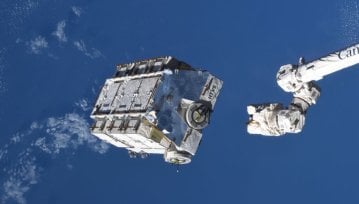 Mamy nowego satelitę! To 3-tonowy „śmietnik” z ISS...