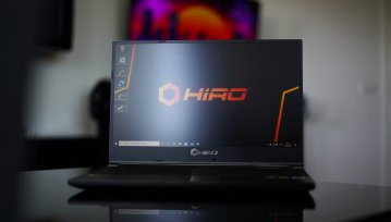 Laptop HIRO 580 to solidna aluminiowo-magnezowa obudowa i duży zapas mocy