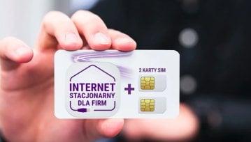 Internet stacjonarny dla firm + 2 karty SIM tylko za 50 zł