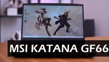 MSI Katana GF66 - superszybki laptop z kartą NVIDIA RTX