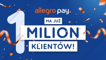 Milion klientów Allegro Pay: usługa jeszcze nie skończyła roku, a już może świętować!