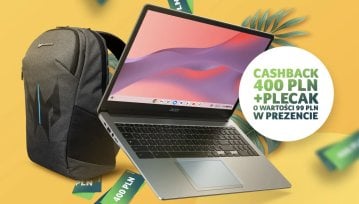Chromebooki Acer w promocji: cashback i plecak gratis