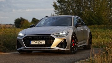 Audi RS 6 Performance: 630 KM i 3,4 s do 100 km/h w rodzinnym(?) kombi. Test
