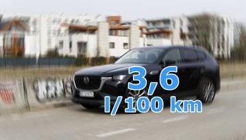 3,6 l/100 km w Mazda CX-60 3.3l Skyactiv Diesel MHEV