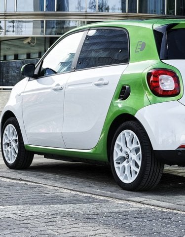 Smart Forfour - Najtańszy 5 - Drzwiowy Samochód Elektryczny.