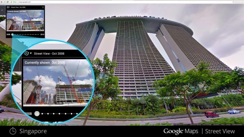Powrót do przeszłości z Google Street View	