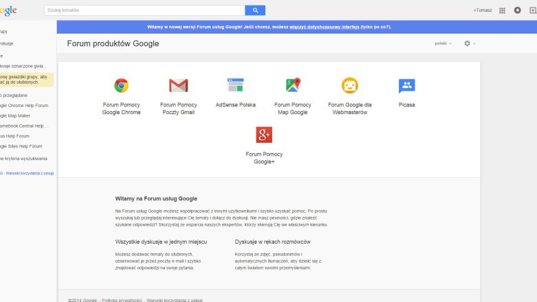 Nowe forum usług Google'a sprawia, że aż chce się tam dyskutować [prasówka]