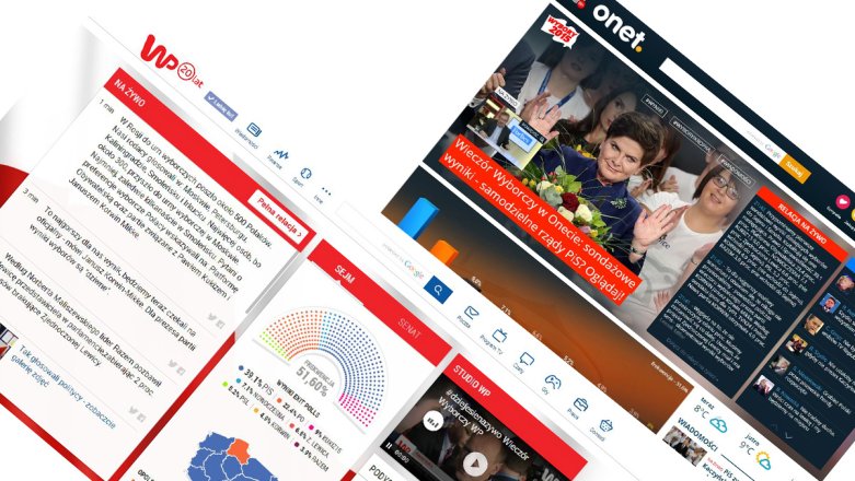Polski Internet będzie stawał w szranki z telewizją - WP i Onet chwalą się statystkami po wyborach
