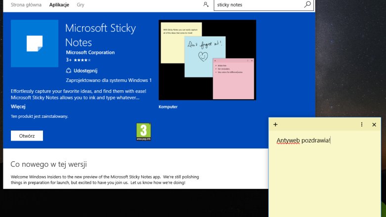 Sklep Windows z "nowymi" i nowymi aplikacjami dla Windows 10 od Microsoftu