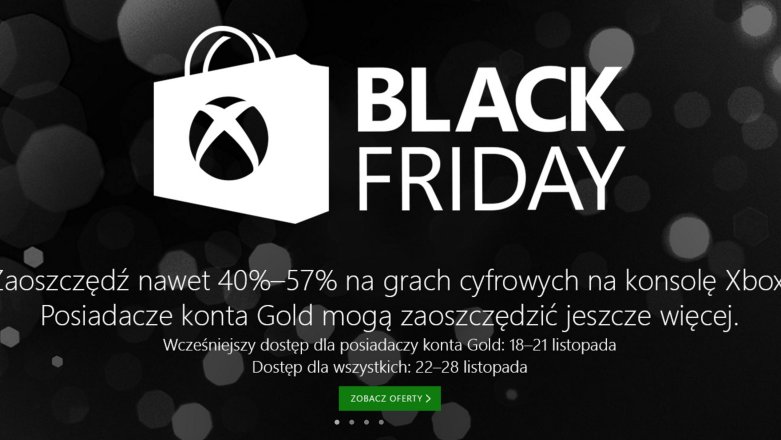 Wcześniejszy Black Friday dla posiadaczy Xboksów, w PlayStation Store już wkrótce