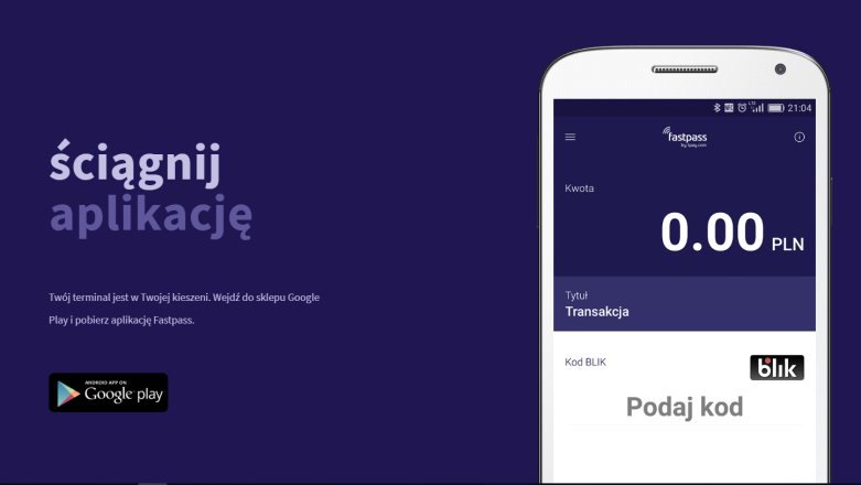 Fastpass - pierwszy mobilny terminal BLIK