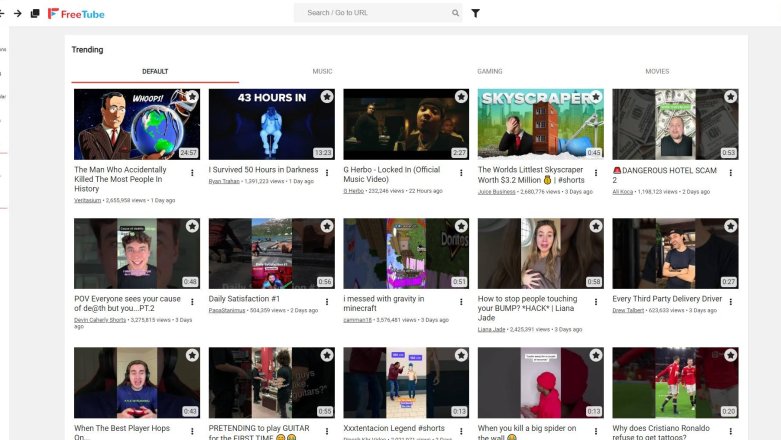 FreeTube - YouTube bez reklam, śledzenia i zakładania kont